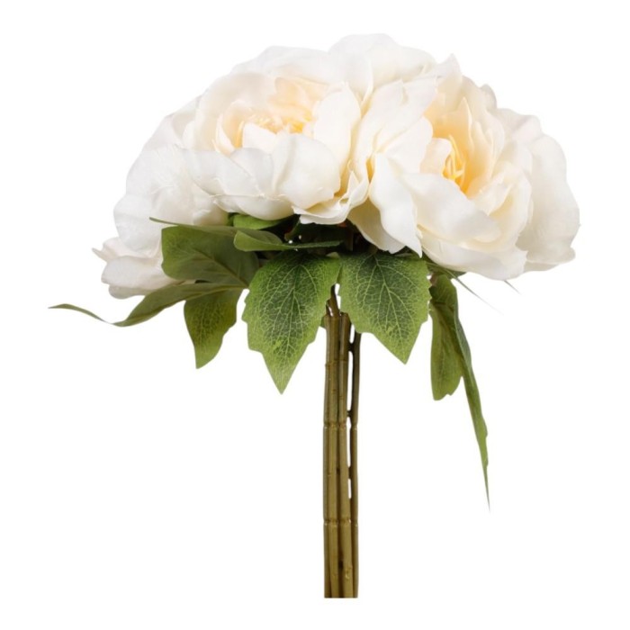 BUNDLE PEONIE CM.28 CREMA